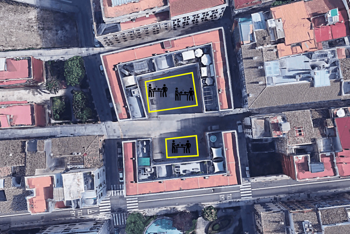 Localización mesas ping pong