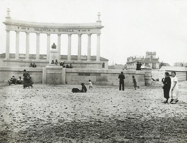 monumento original a Sorolla 