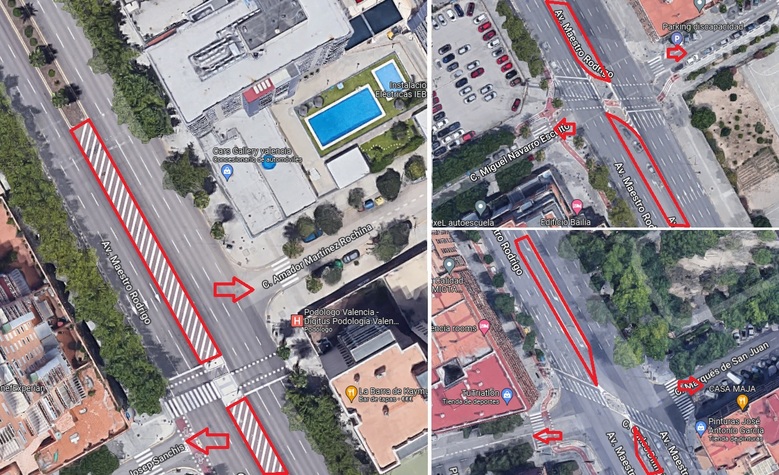Ubicación de la propuesta y ejemplos.