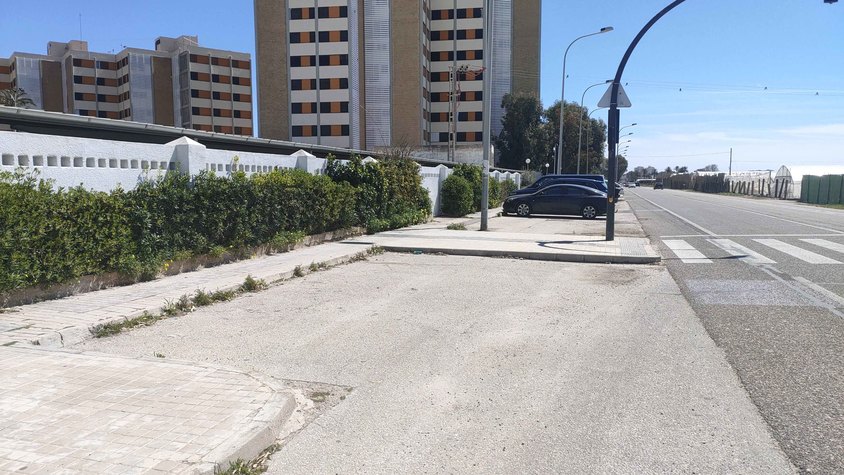 Aceras a ampliar