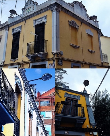 Farolas nuevas Barrio de la Aguja 