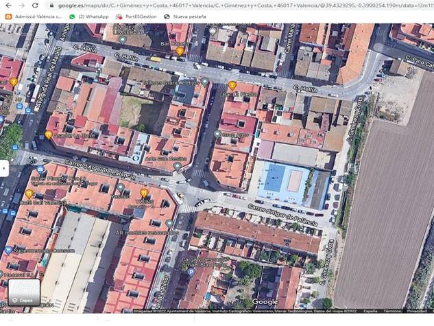 vista satelite google
