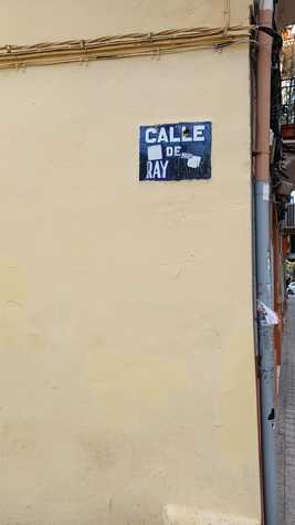 Placa de cerámica en Patraix