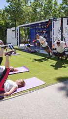 Gimnasio exterior propuesto
