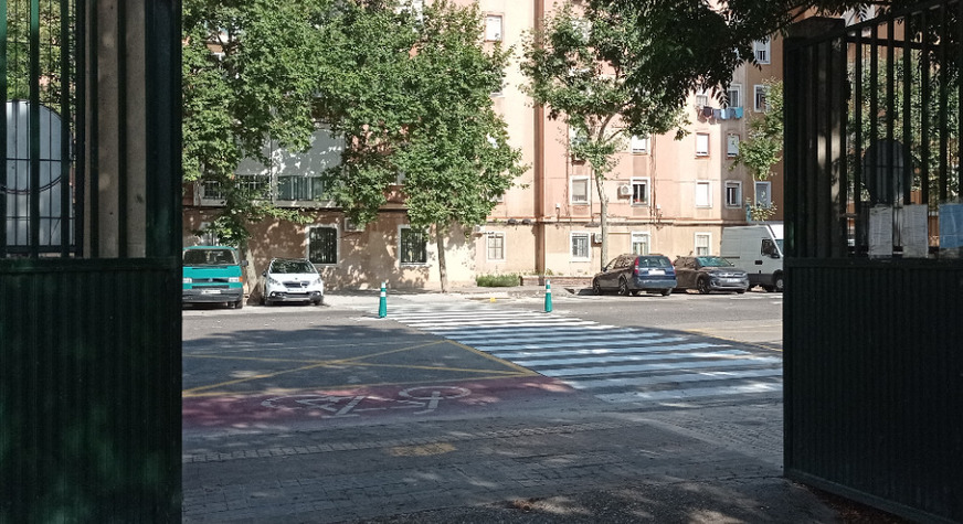 Salida del CEIP Sector Aéreo