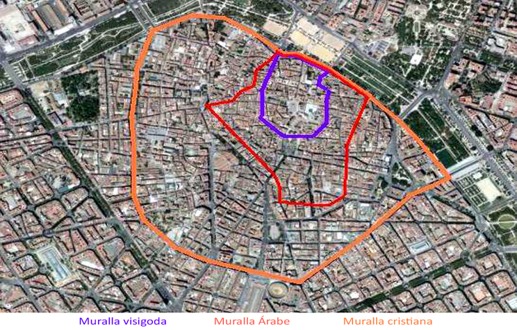 Recorrido de las murallas