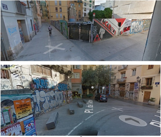 Grafitis Barrio del Carmen