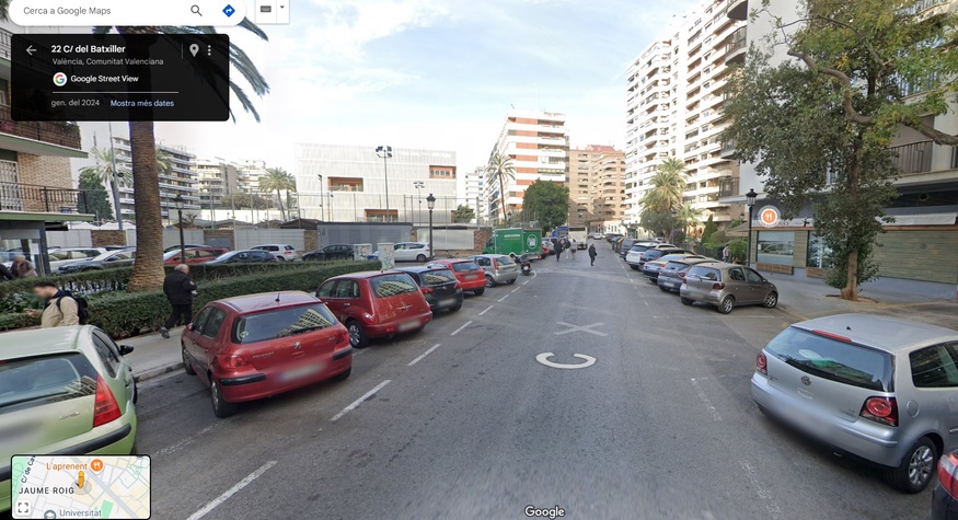 Cruce C/ Bachiller con C/ Alemania