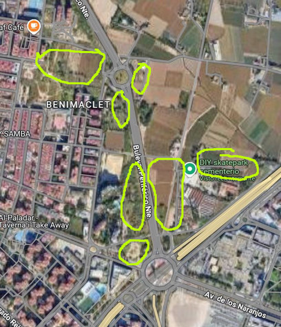 Areas caninas para Benimaclet